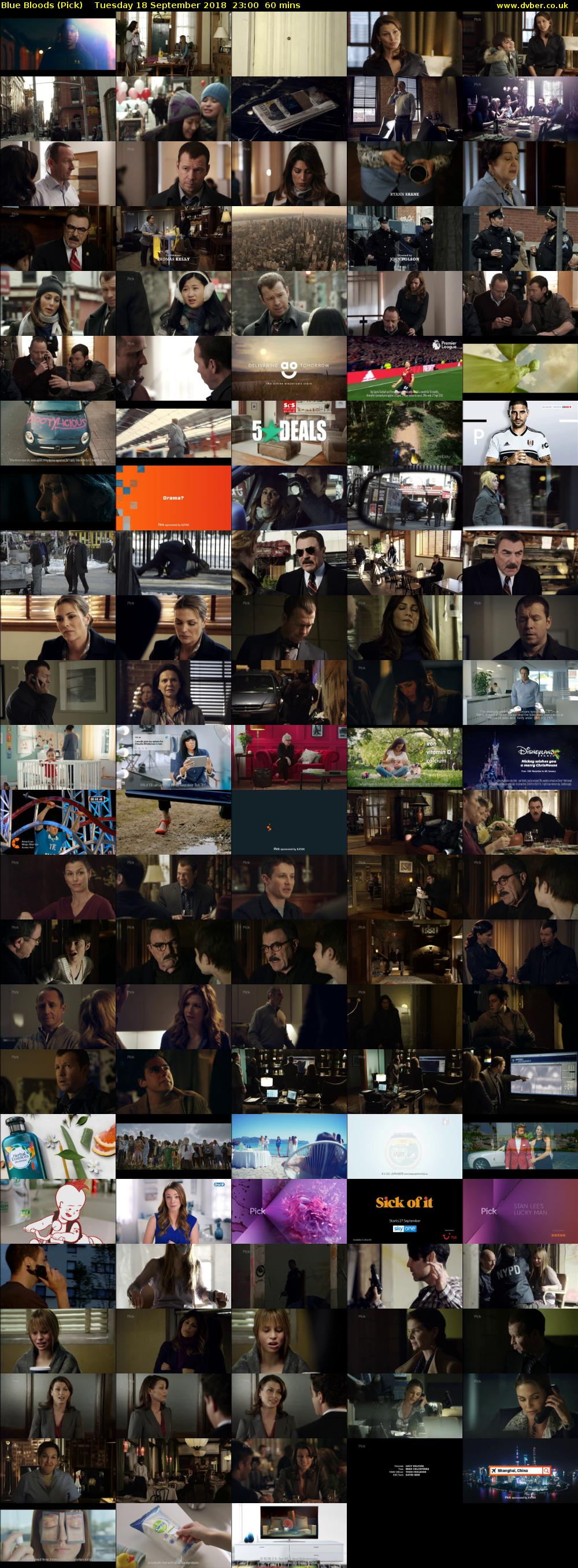 Blue Bloods (Pick) Tuesday 18 September 2018 23:00 - 00:00