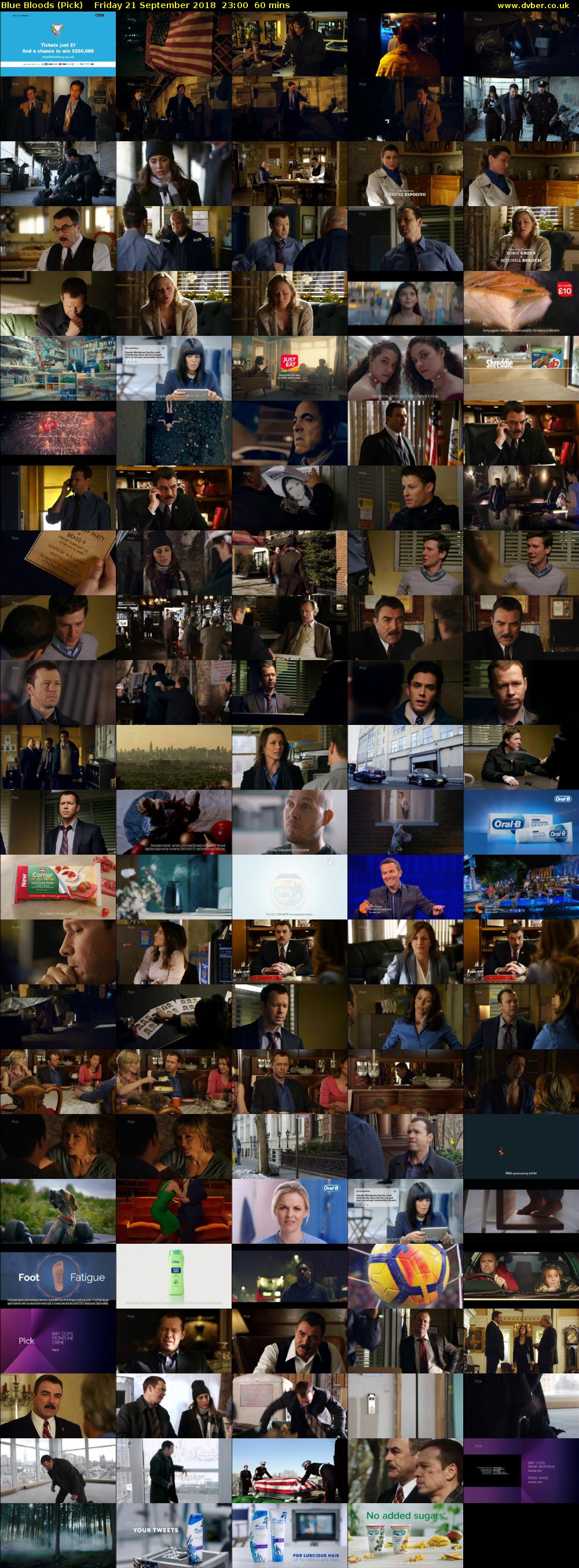 Blue Bloods (Pick) Friday 21 September 2018 23:00 - 00:00