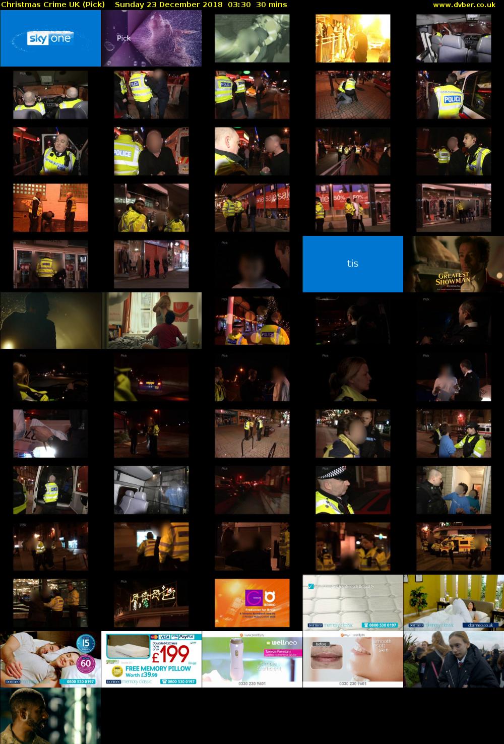Christmas Crime UK (Pick) Sunday 23 December 2018 03:30 - 04:00