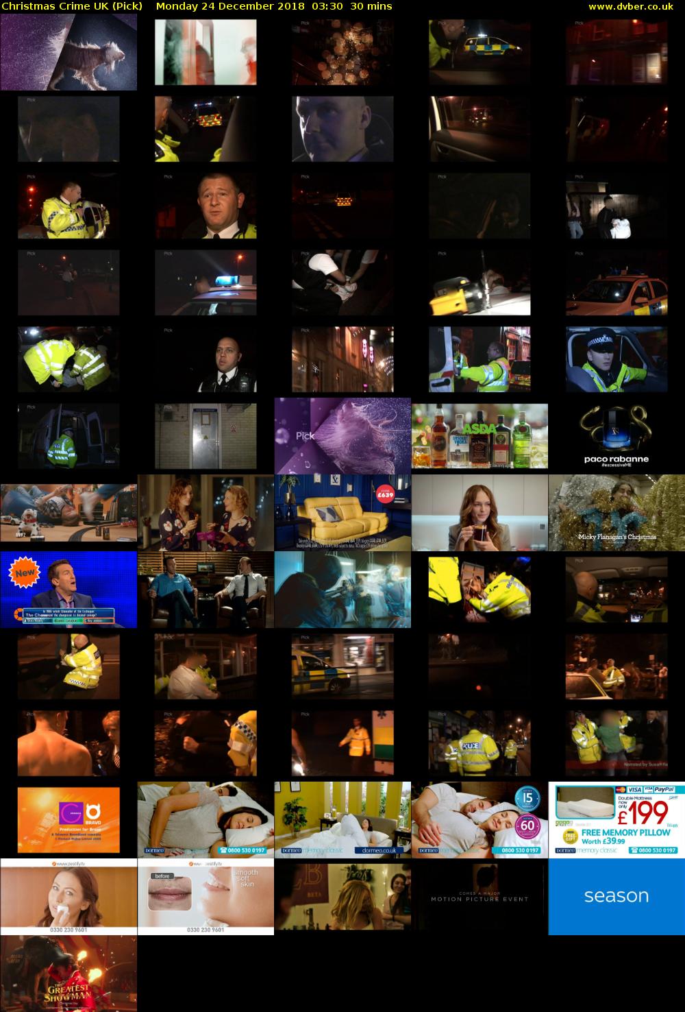 Christmas Crime UK (Pick) Monday 24 December 2018 03:30 - 04:00