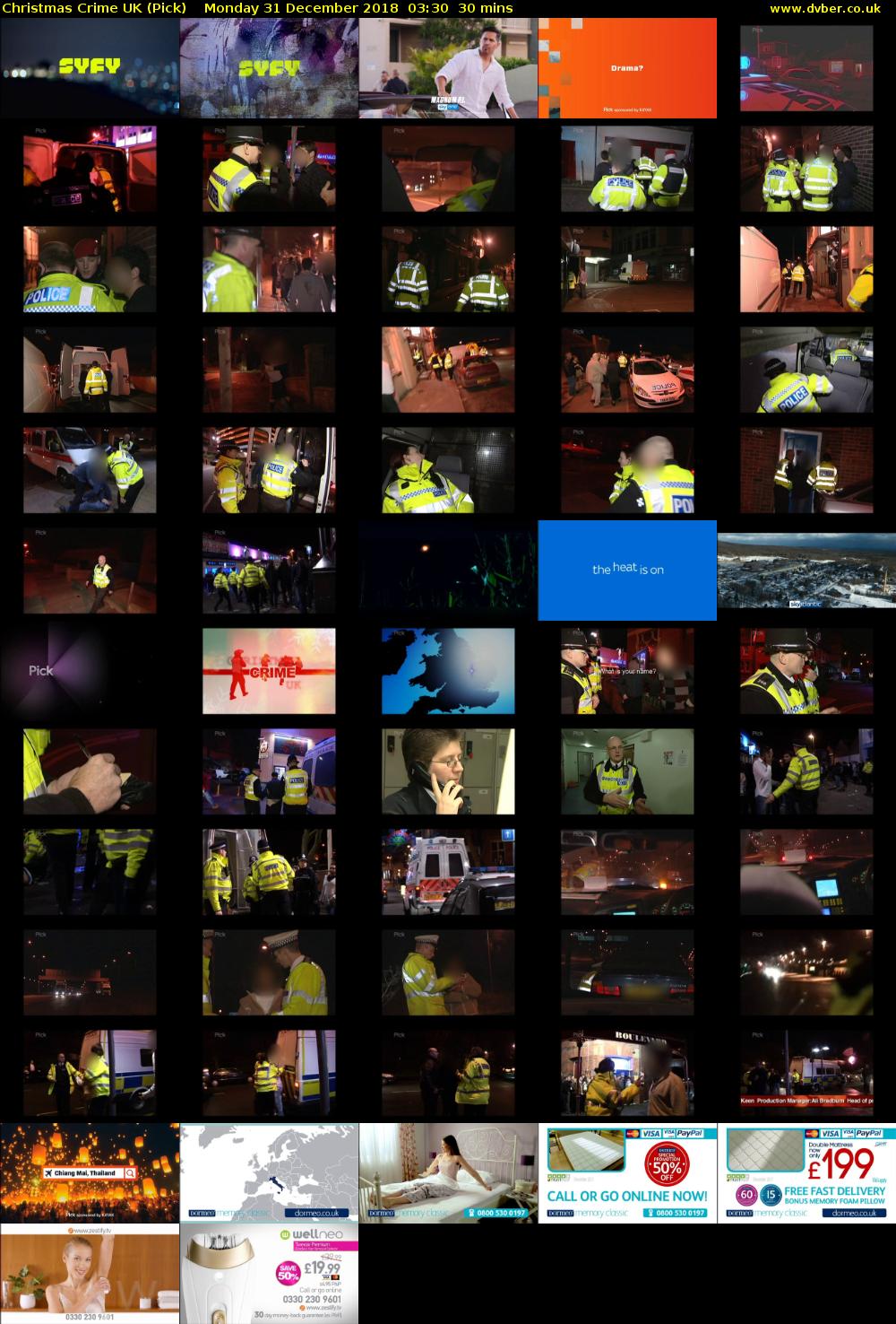 Christmas Crime UK (Pick) Monday 31 December 2018 03:30 - 04:00