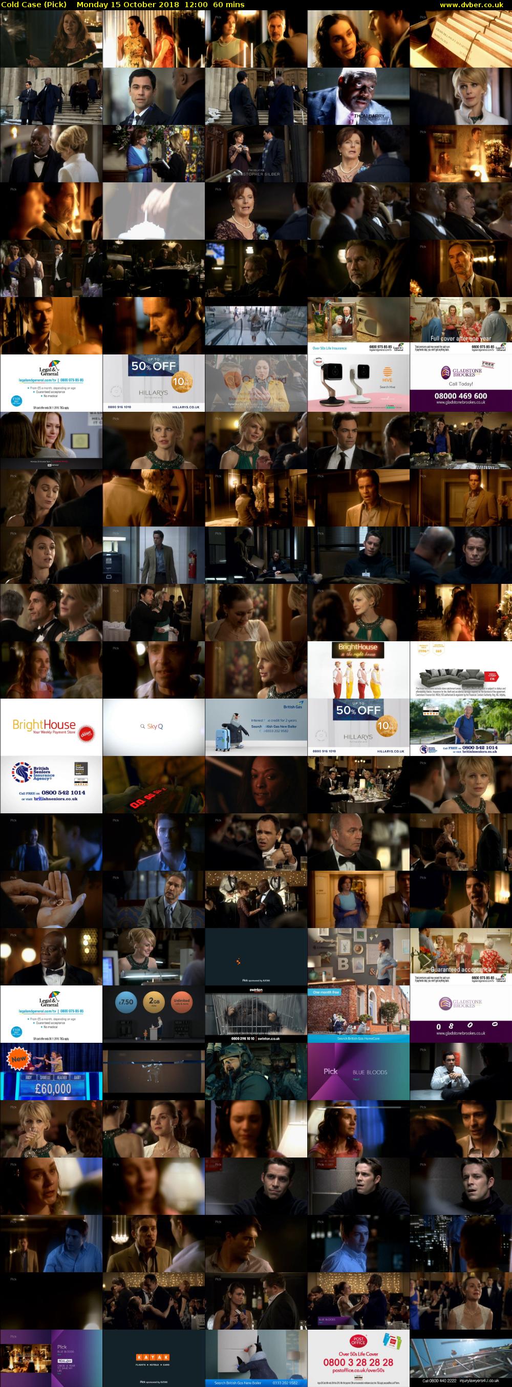 Cold Case (Pick) Monday 15 October 2018 12:00 - 13:00