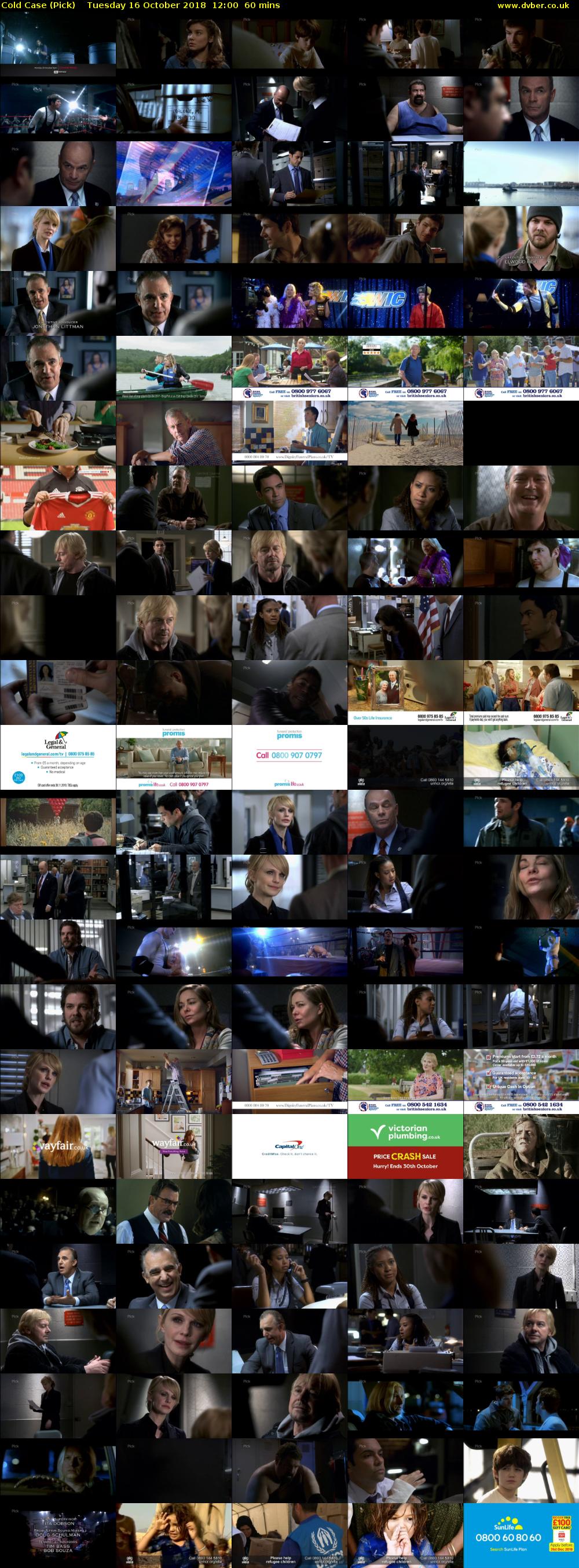 Cold Case (Pick) Tuesday 16 October 2018 12:00 - 13:00