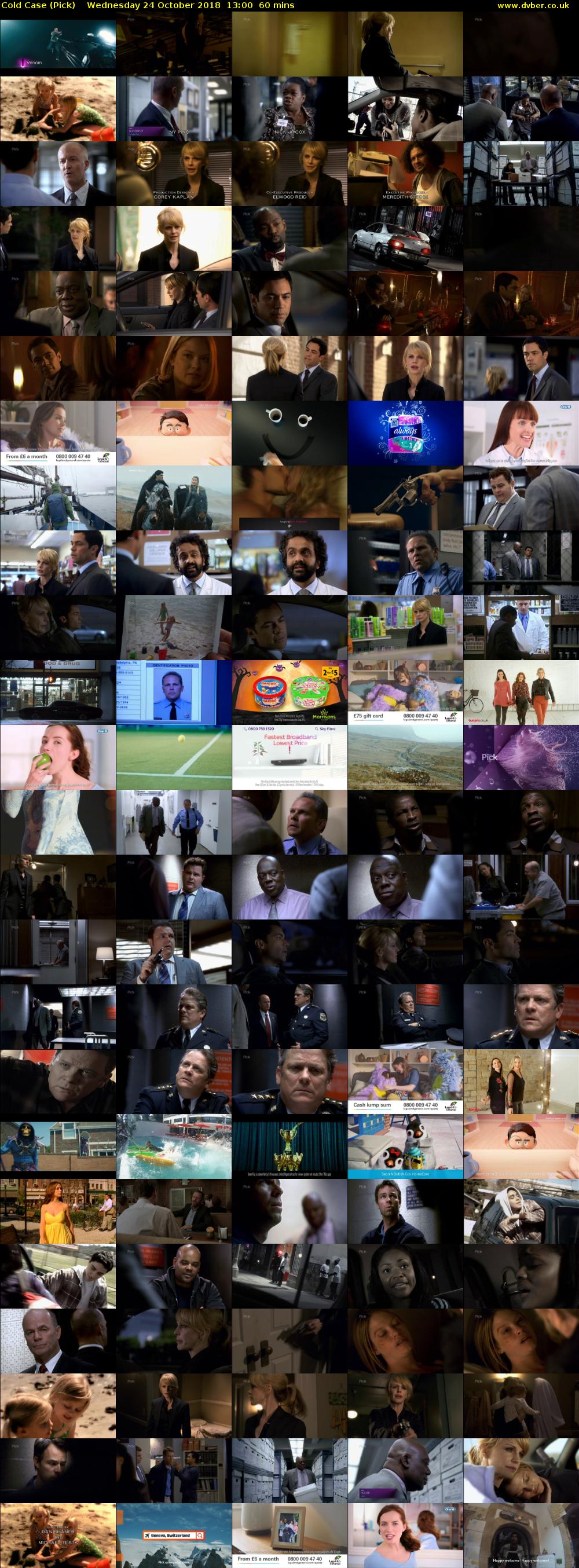 Cold Case (Pick) Wednesday 24 October 2018 13:00 - 14:00