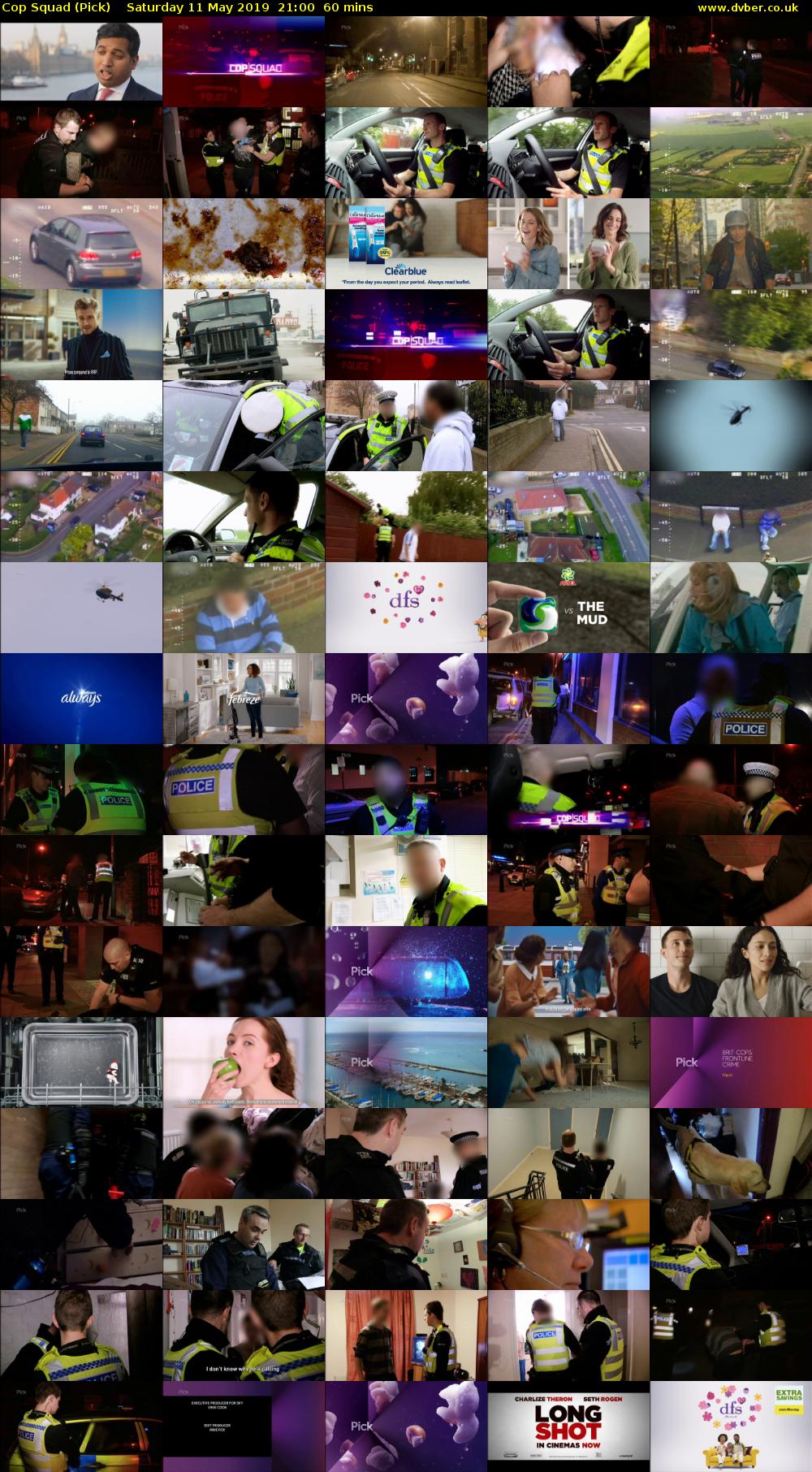 Cop Squad (Pick) Saturday 11 May 2019 21:00 - 22:00