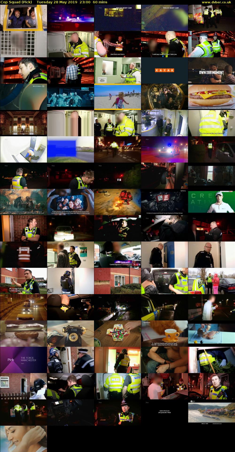 Cop Squad (Pick) Tuesday 28 May 2019 23:00 - 00:00