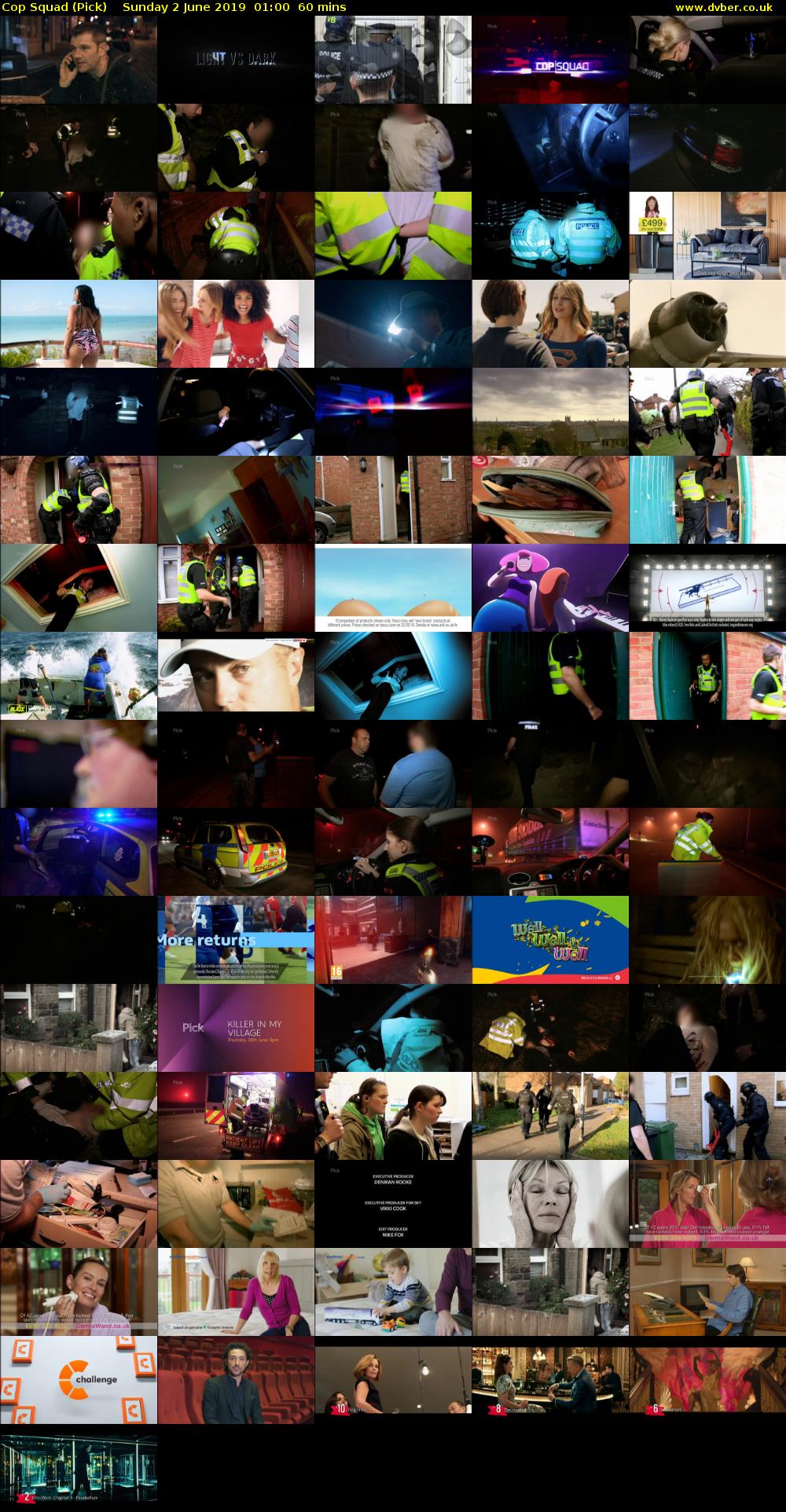 Cop Squad (Pick) Sunday 2 June 2019 01:00 - 02:00