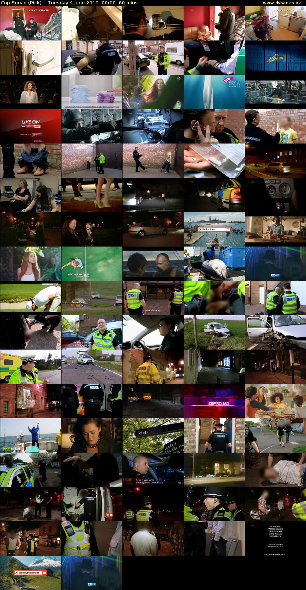 Cop Squad (Pick) Tuesday 4 June 2019 00:00 - 01:00