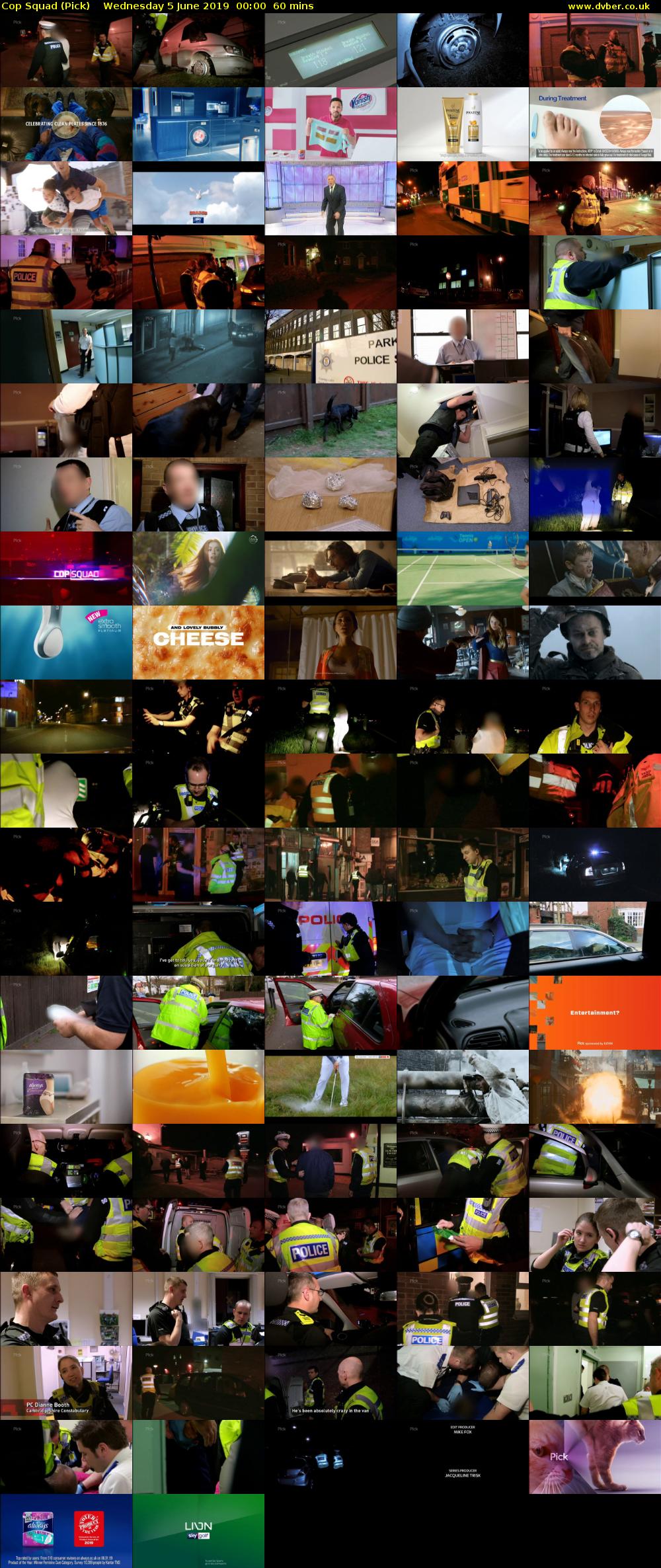 Cop Squad (Pick) Wednesday 5 June 2019 00:00 - 01:00