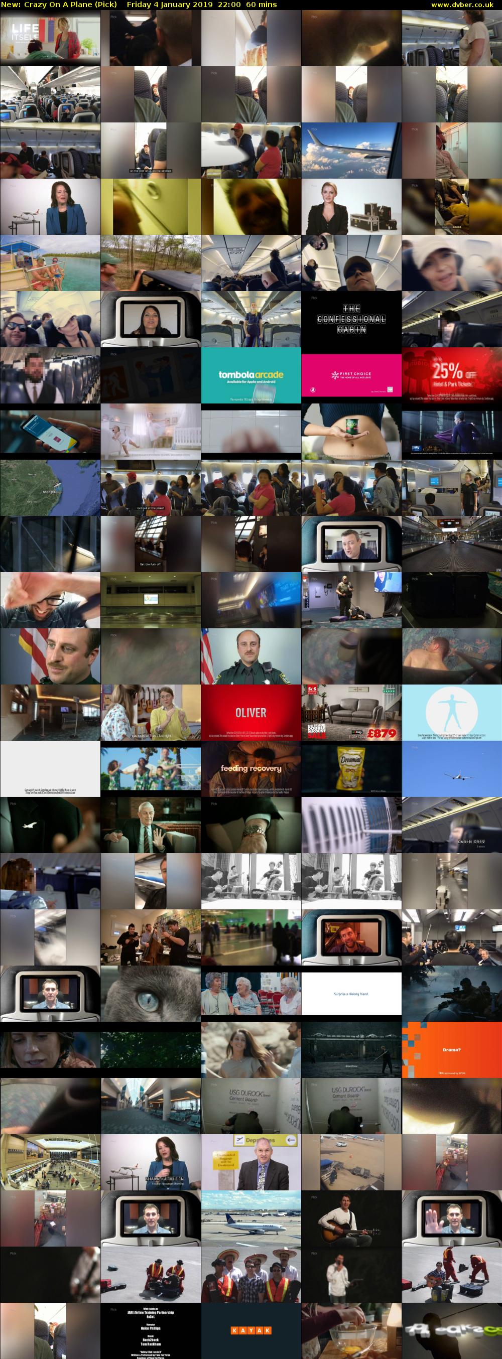 Crazy On A Plane (Pick) Friday 4 January 2019 22:00 - 23:00