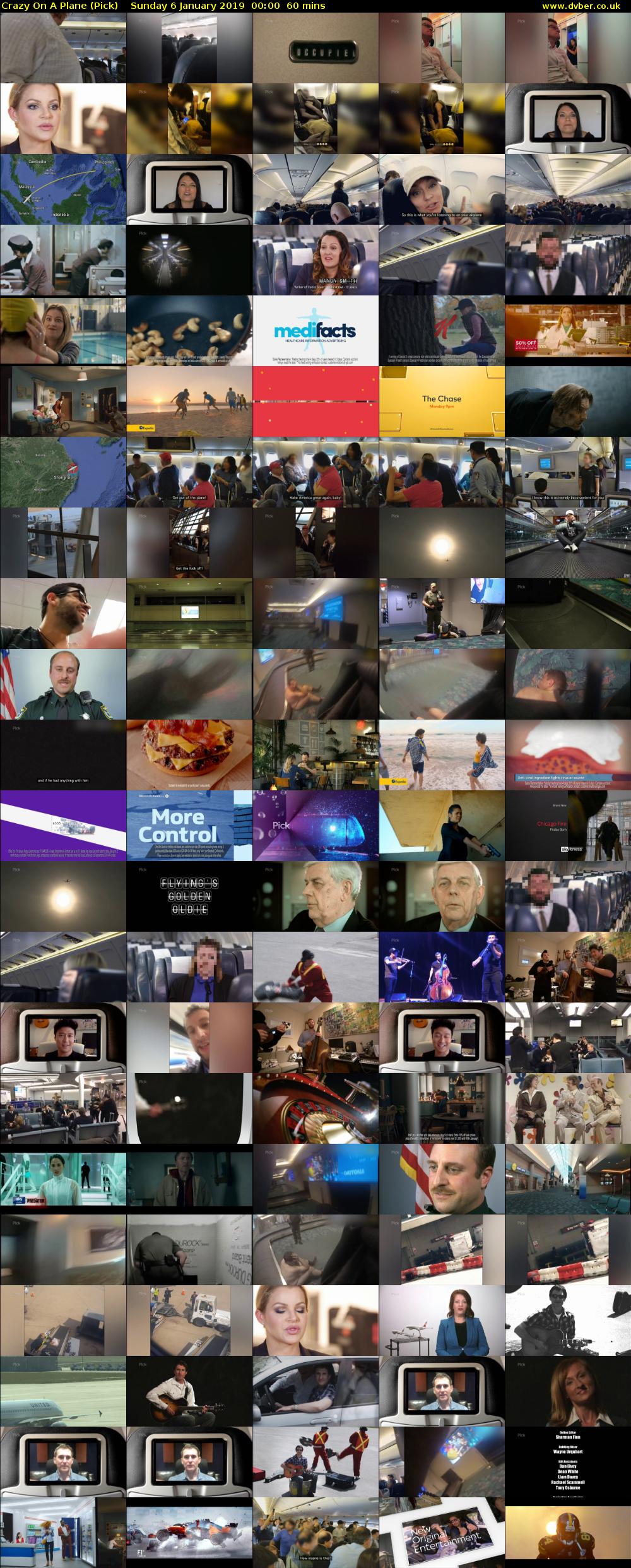 Crazy On A Plane (Pick) Sunday 6 January 2019 00:00 - 01:00