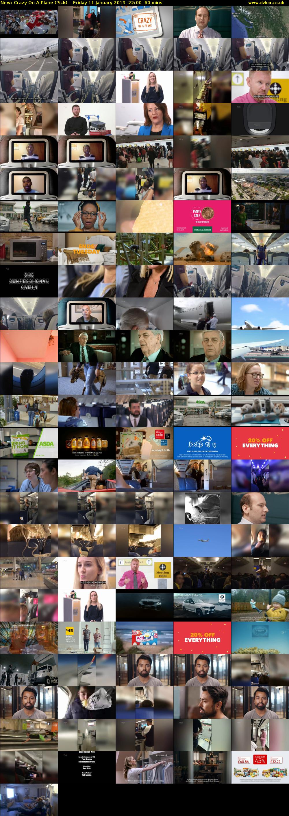 Crazy On A Plane (Pick) Friday 11 January 2019 22:00 - 23:00