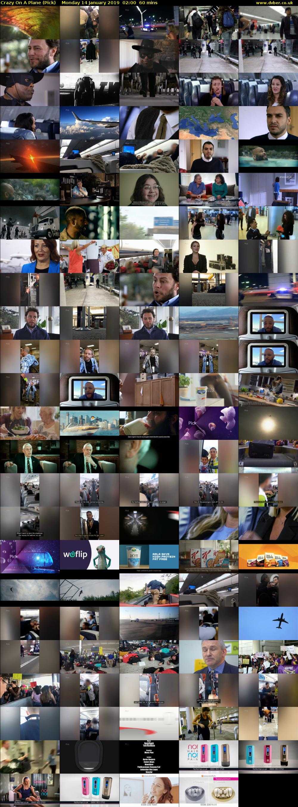 Crazy On A Plane (Pick) Monday 14 January 2019 02:00 - 03:00