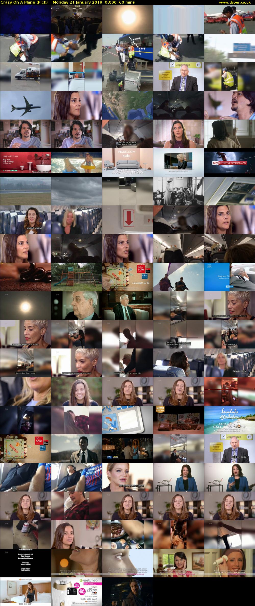 Crazy On A Plane (Pick) Monday 21 January 2019 03:00 - 04:00