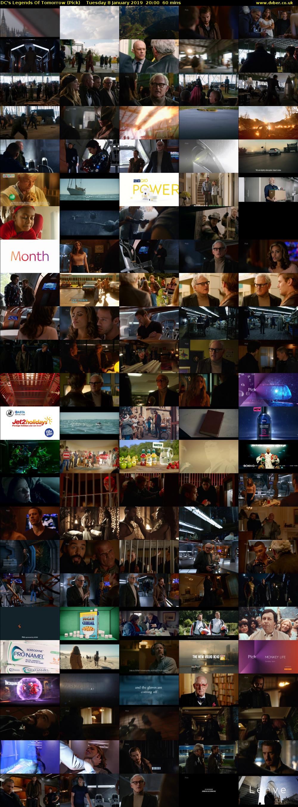 DC's Legends Of Tomorrow (Pick) Tuesday 8 January 2019 20:00 - 21:00