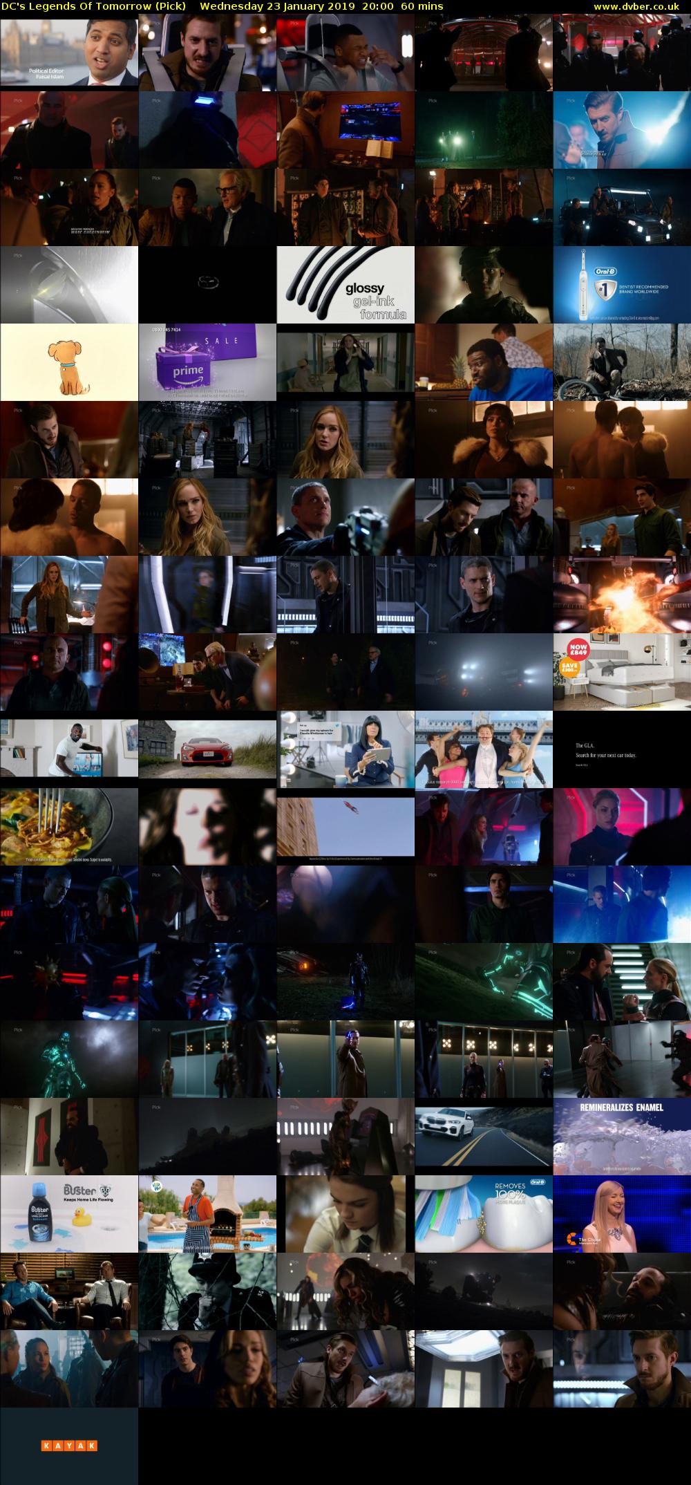 DC's Legends Of Tomorrow (Pick) Wednesday 23 January 2019 20:00 - 21:00
