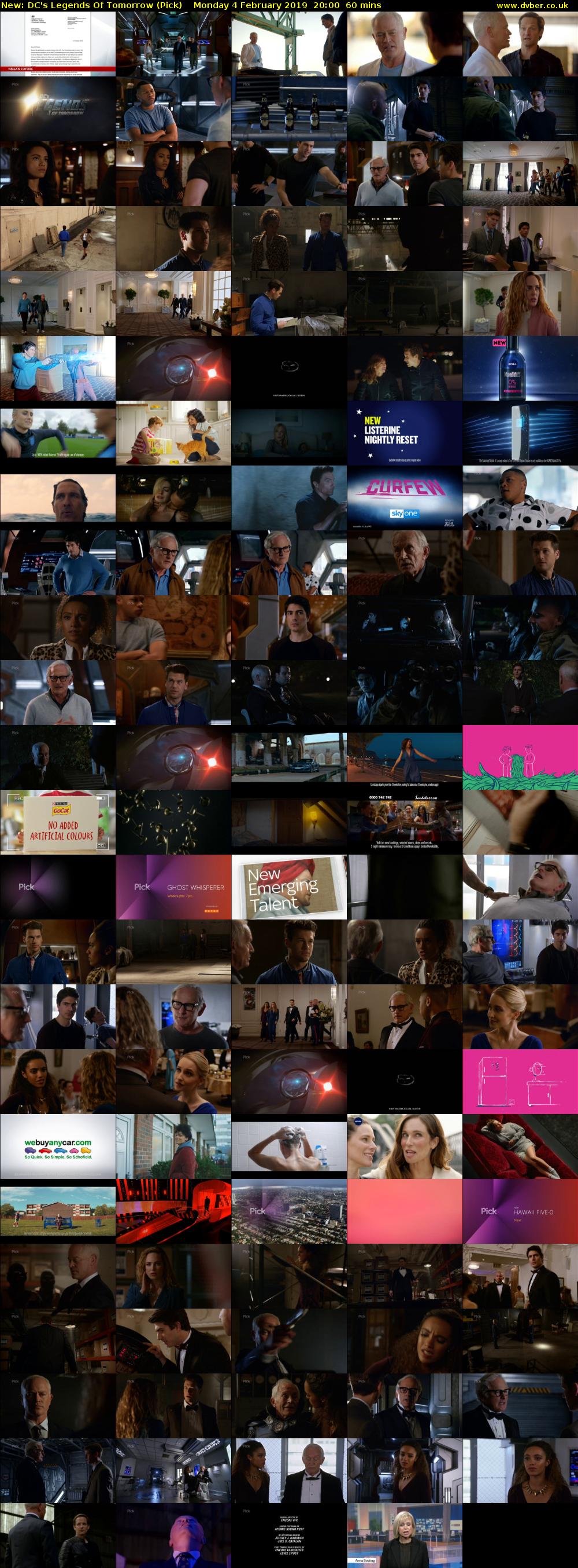 DC's Legends Of Tomorrow (Pick) Monday 4 February 2019 20:00 - 21:00