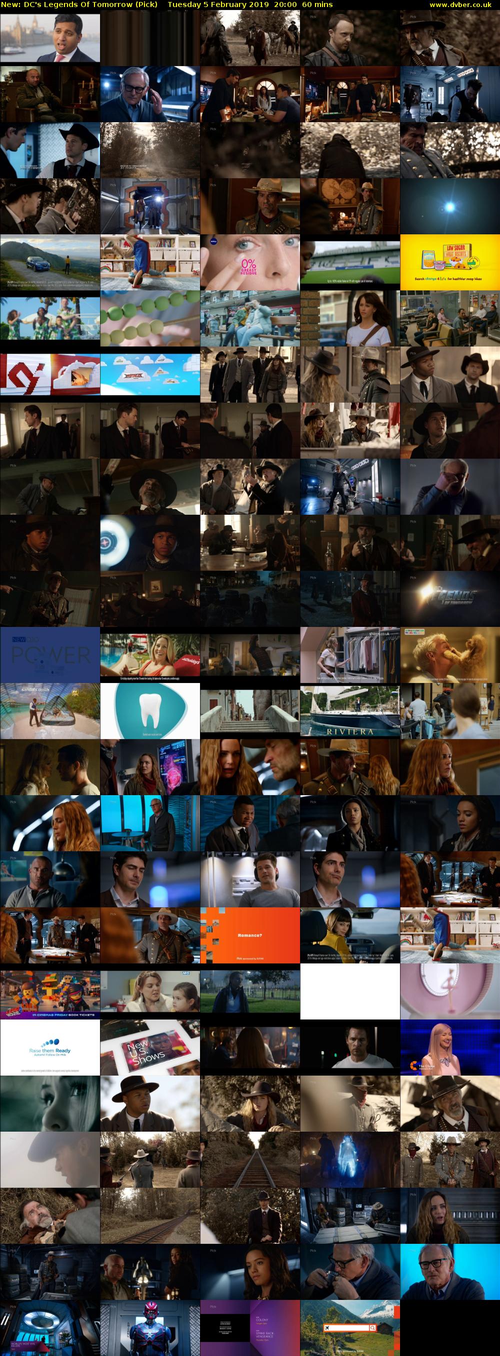 DC's Legends Of Tomorrow (Pick) Tuesday 5 February 2019 20:00 - 21:00