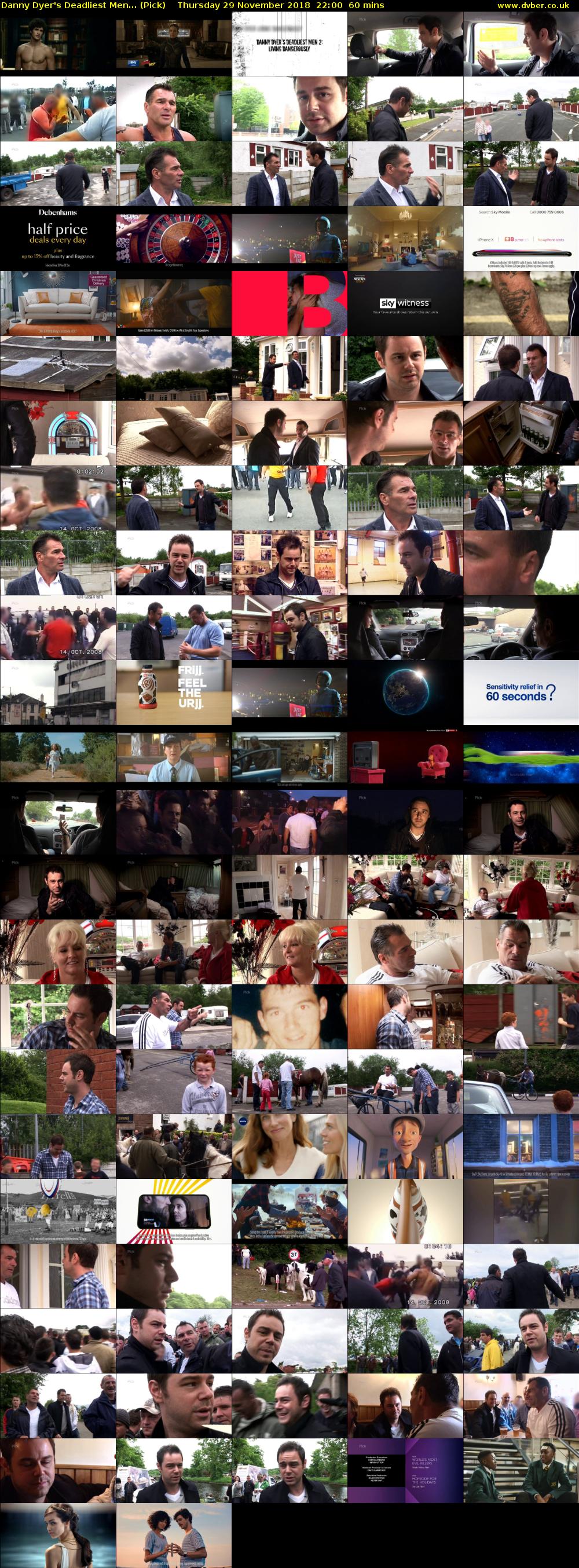 Danny Dyer's Deadliest Men... (Pick) Thursday 29 November 2018 22:00 - 23:00