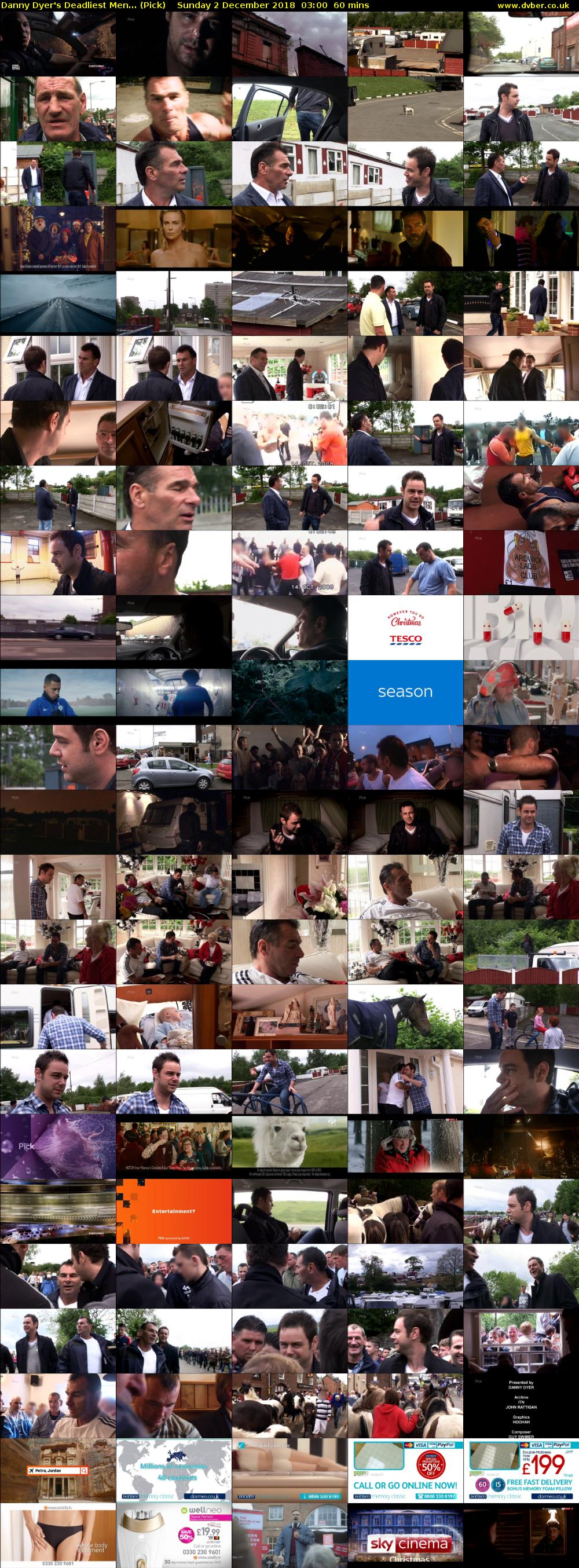 Danny Dyer's Deadliest Men... (Pick) Sunday 2 December 2018 03:00 - 04:00