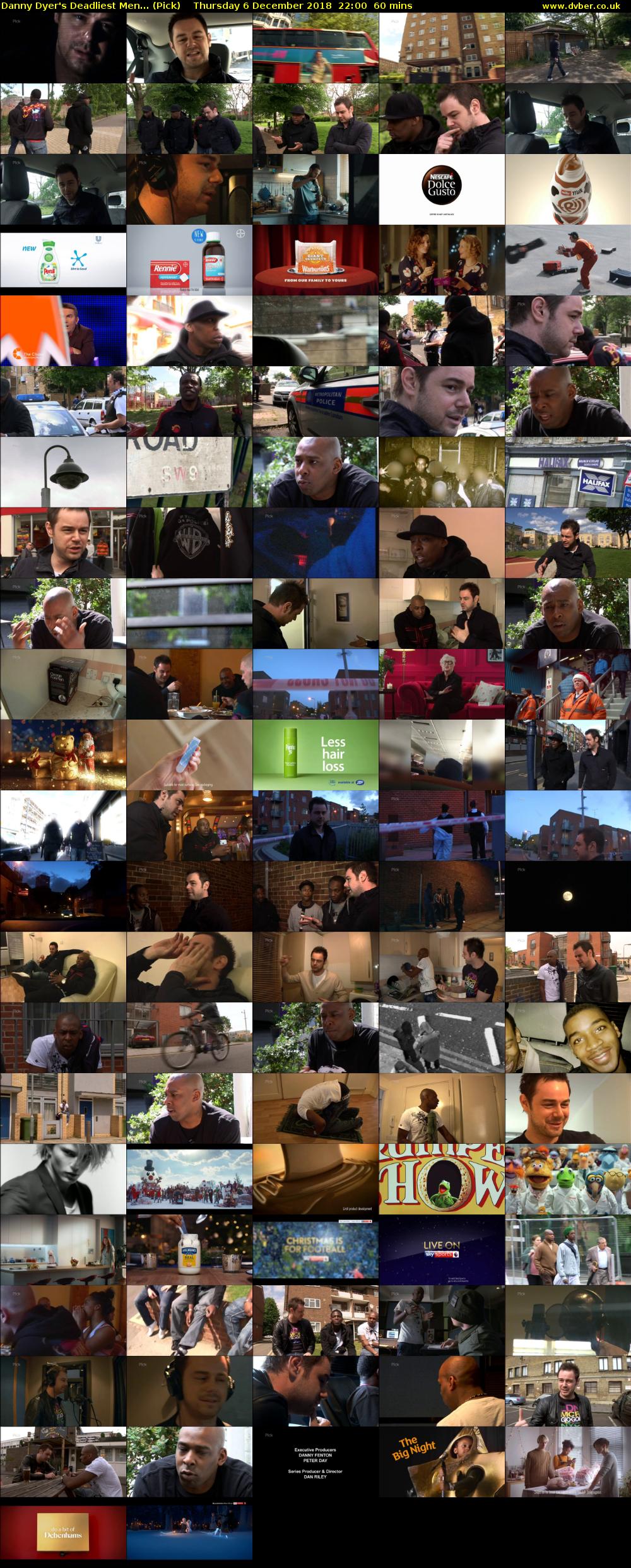 Danny Dyer's Deadliest Men... (Pick) Thursday 6 December 2018 22:00 - 23:00