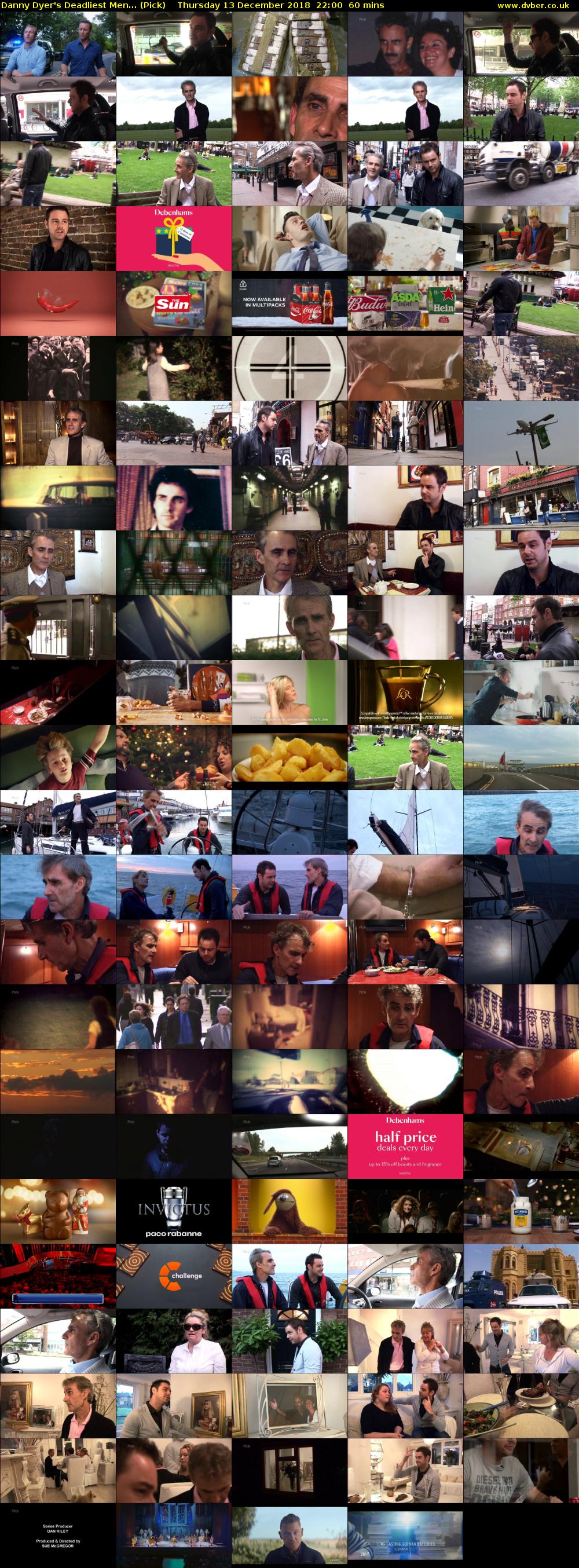 Danny Dyer's Deadliest Men... (Pick) Thursday 13 December 2018 22:00 - 23:00