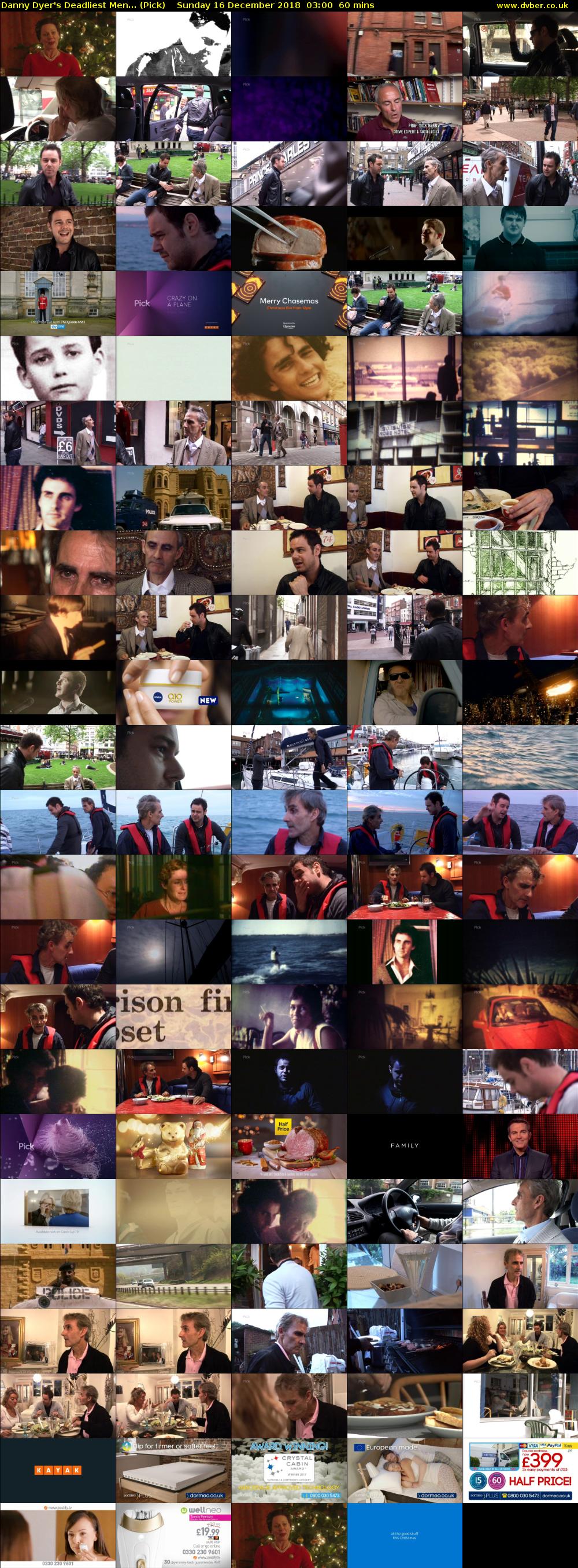 Danny Dyer's Deadliest Men... (Pick) Sunday 16 December 2018 03:00 - 04:00