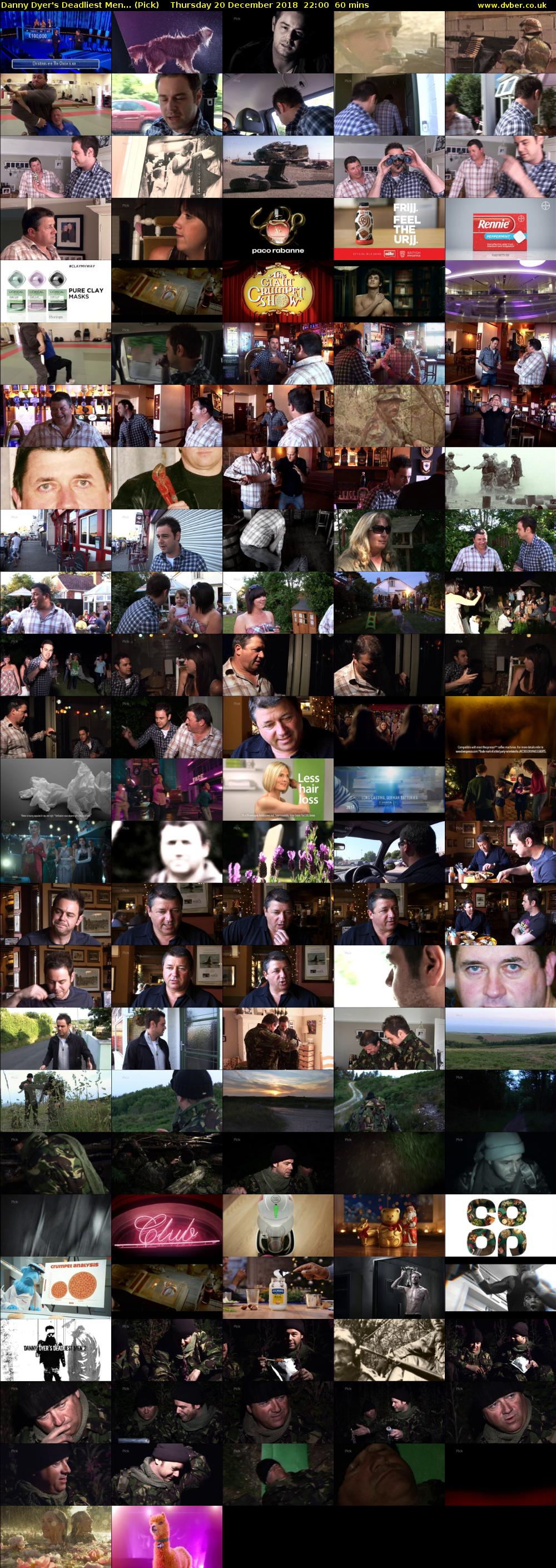 Danny Dyer's Deadliest Men... (Pick) Thursday 20 December 2018 22:00 - 23:00