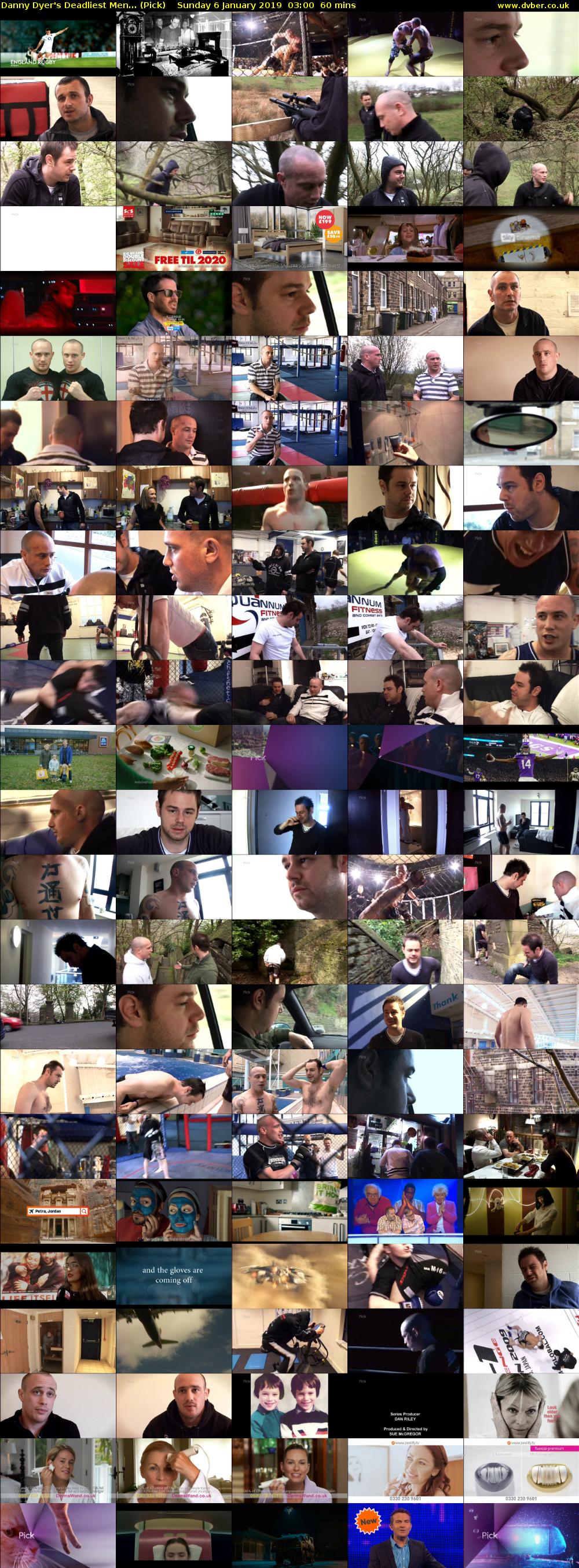 Danny Dyer's Deadliest Men... (Pick) Sunday 6 January 2019 03:00 - 04:00