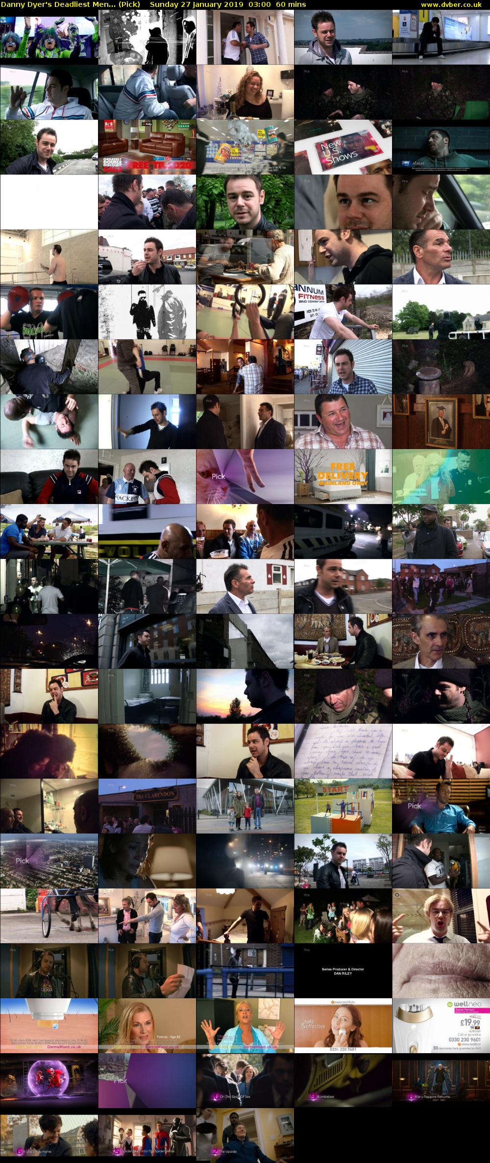 Danny Dyer's Deadliest Men... (Pick) Sunday 27 January 2019 03:00 - 04:00