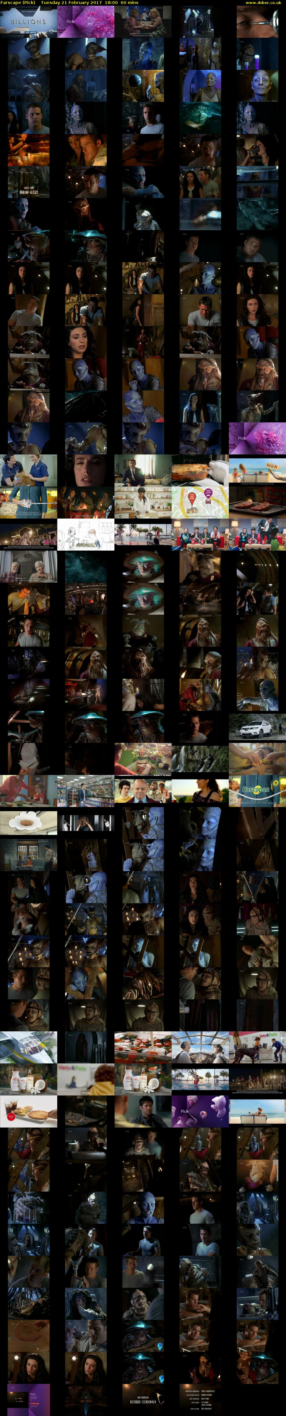 Farscape (Pick) Tuesday 21 February 2017 18:00 - 19:00