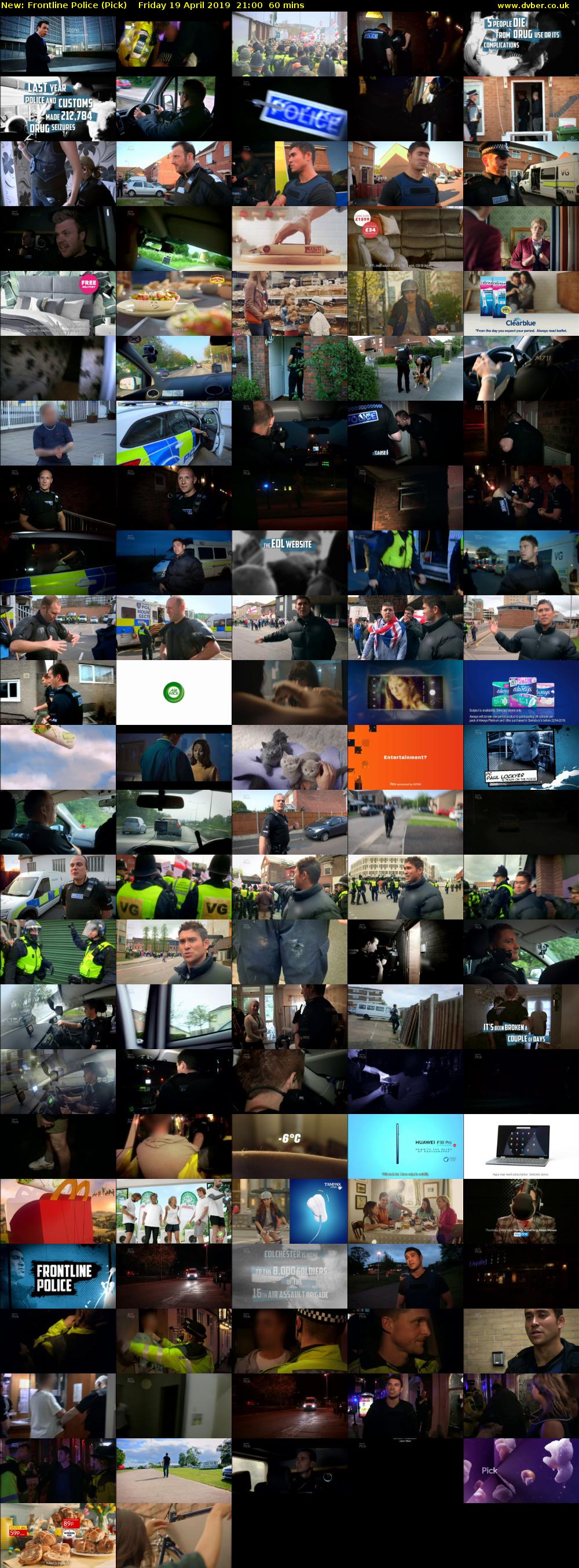 Frontline Police (Pick) Friday 19 April 2019 21:00 - 22:00
