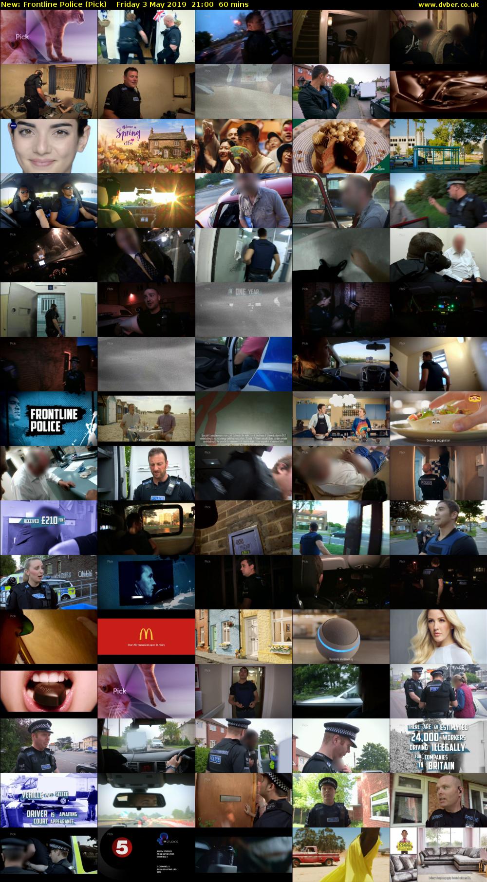 Frontline Police (Pick) Friday 3 May 2019 21:00 - 22:00