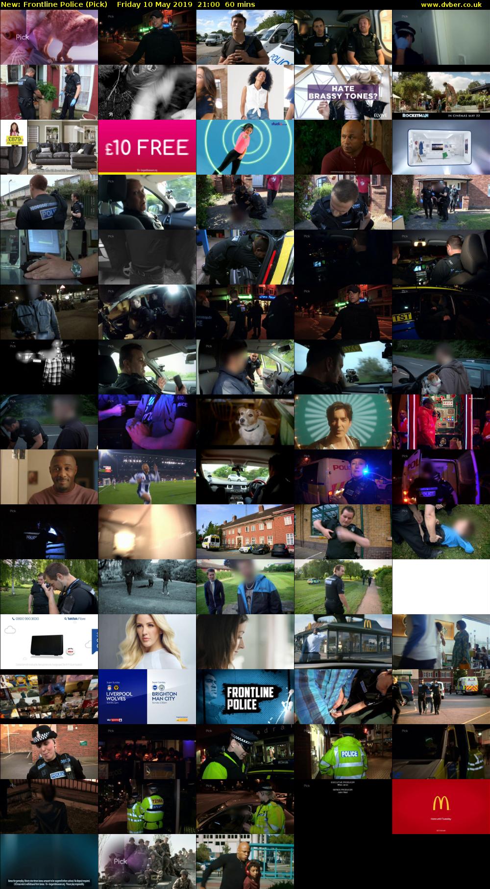 Frontline Police (Pick) Friday 10 May 2019 21:00 - 22:00