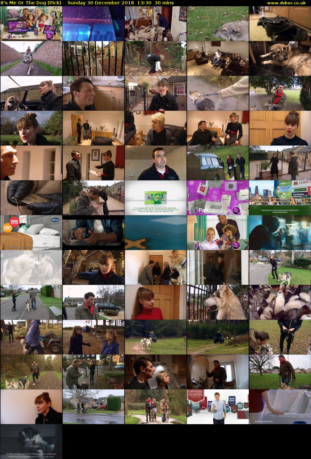 It's Me Or The Dog (Pick) Sunday 30 December 2018 13:30 - 14:00