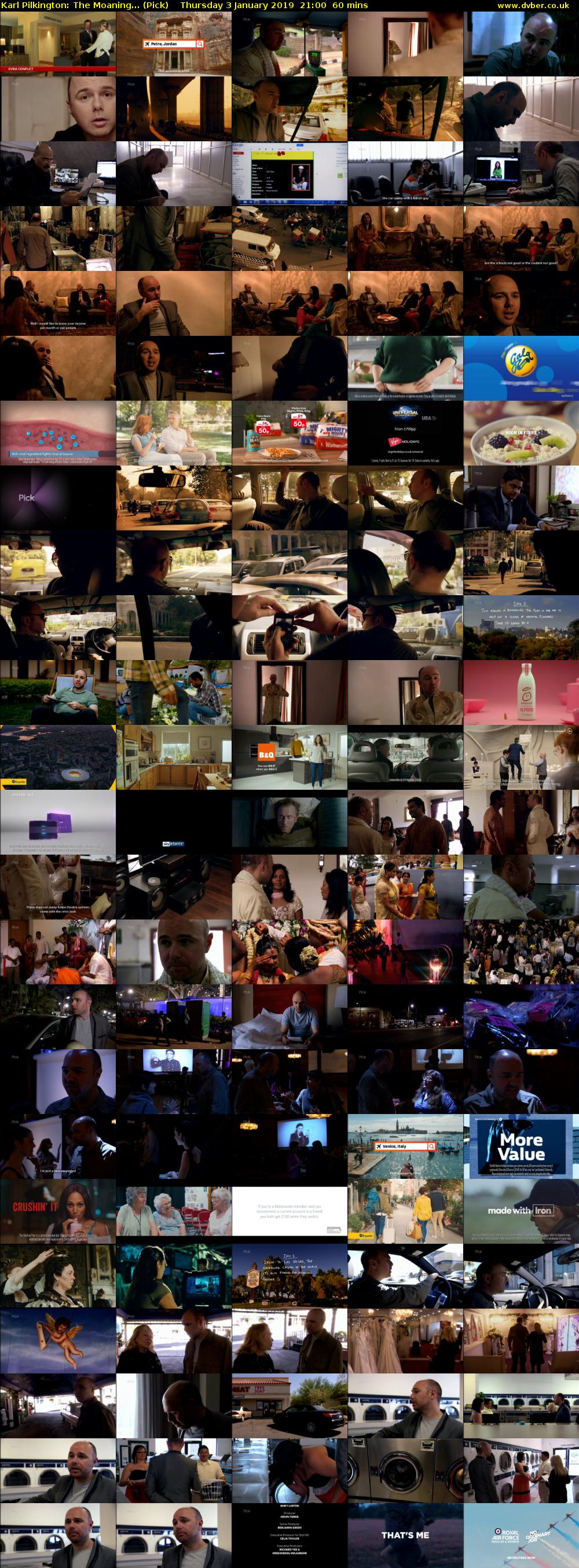 Karl Pilkington: The Moaning... (Pick) Thursday 3 January 2019 21:00 - 22:00