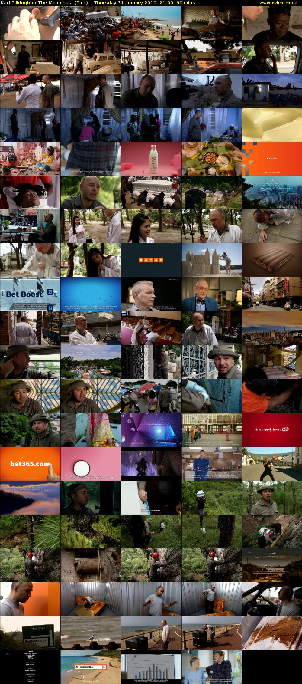 Karl Pilkington: The Moaning... (Pick) Thursday 31 January 2019 21:00 - 22:00