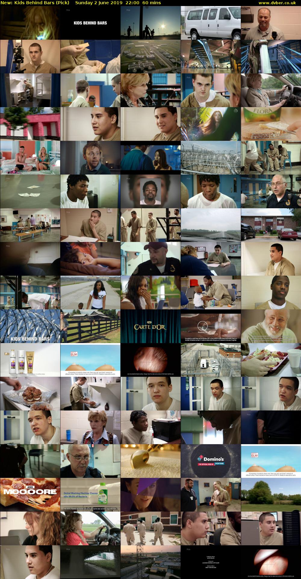 Kids Behind Bars (Pick) Sunday 2 June 2019 22:00 - 23:00