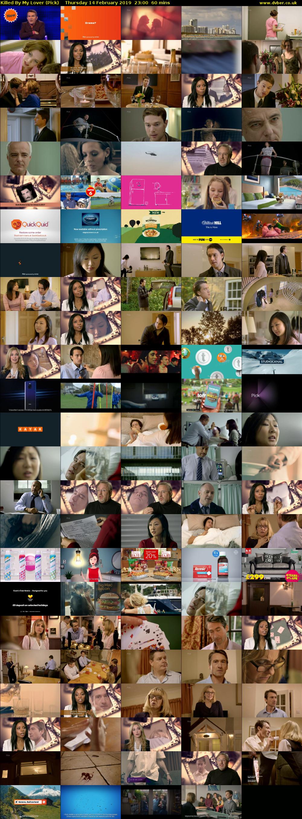 Killed By My Lover (Pick) Thursday 14 February 2019 23:00 - 00:00