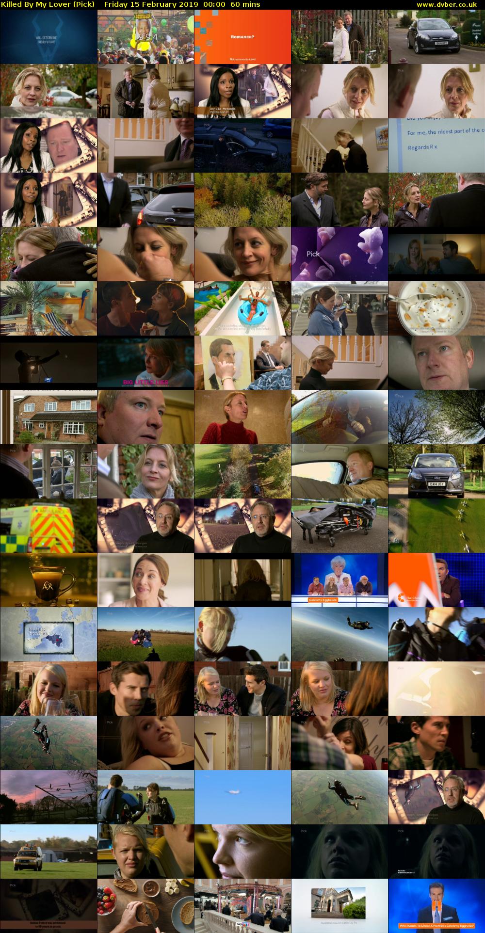 Killed By My Lover (Pick) Friday 15 February 2019 00:00 - 01:00