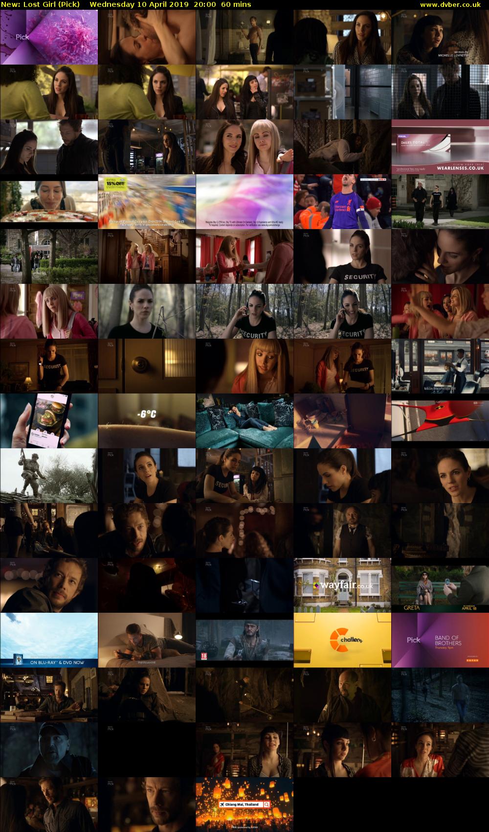 Lost Girl (Pick) Wednesday 10 April 2019 20:00 - 21:00