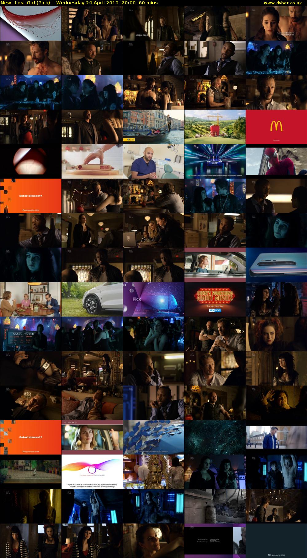 Lost Girl (Pick) Wednesday 24 April 2019 20:00 - 21:00