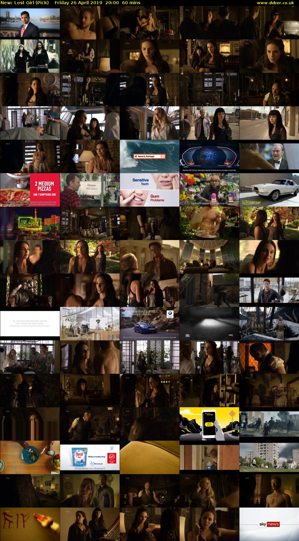 Lost Girl (Pick) Friday 26 April 2019 20:00 - 21:00