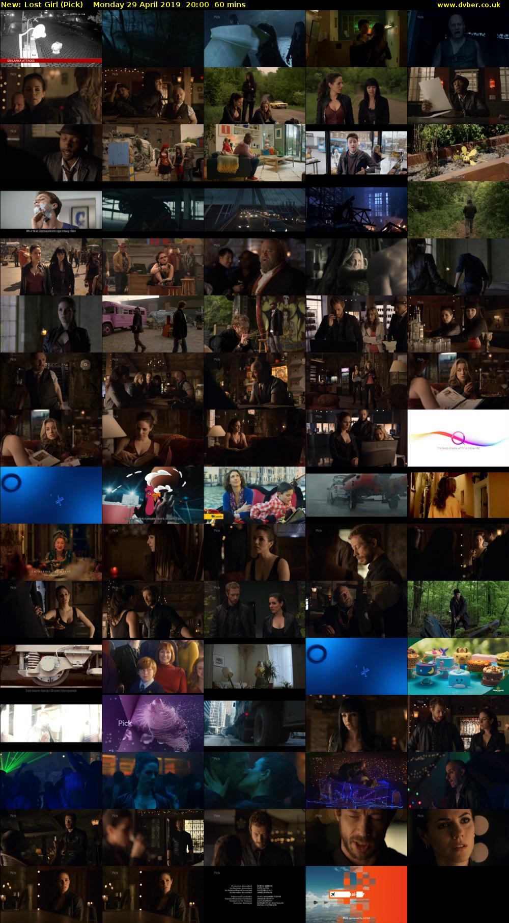 Lost Girl (Pick) Monday 29 April 2019 20:00 - 21:00