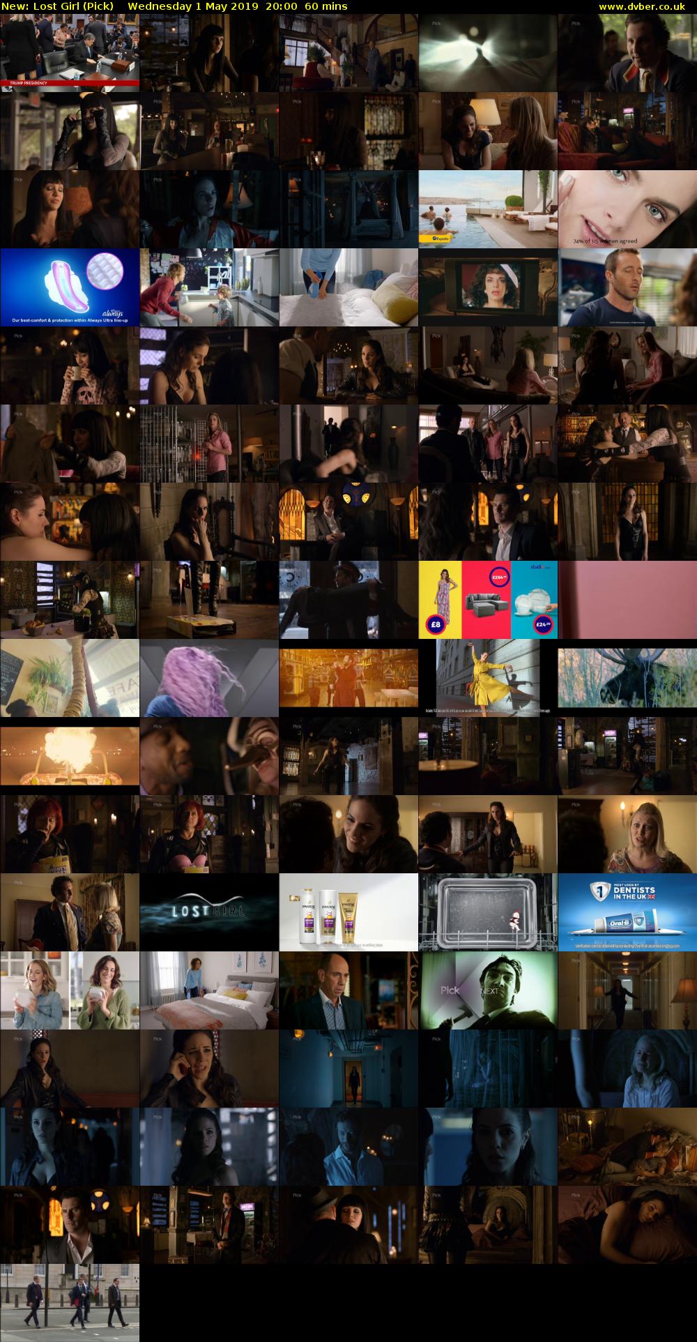 Lost Girl (Pick) Wednesday 1 May 2019 20:00 - 21:00