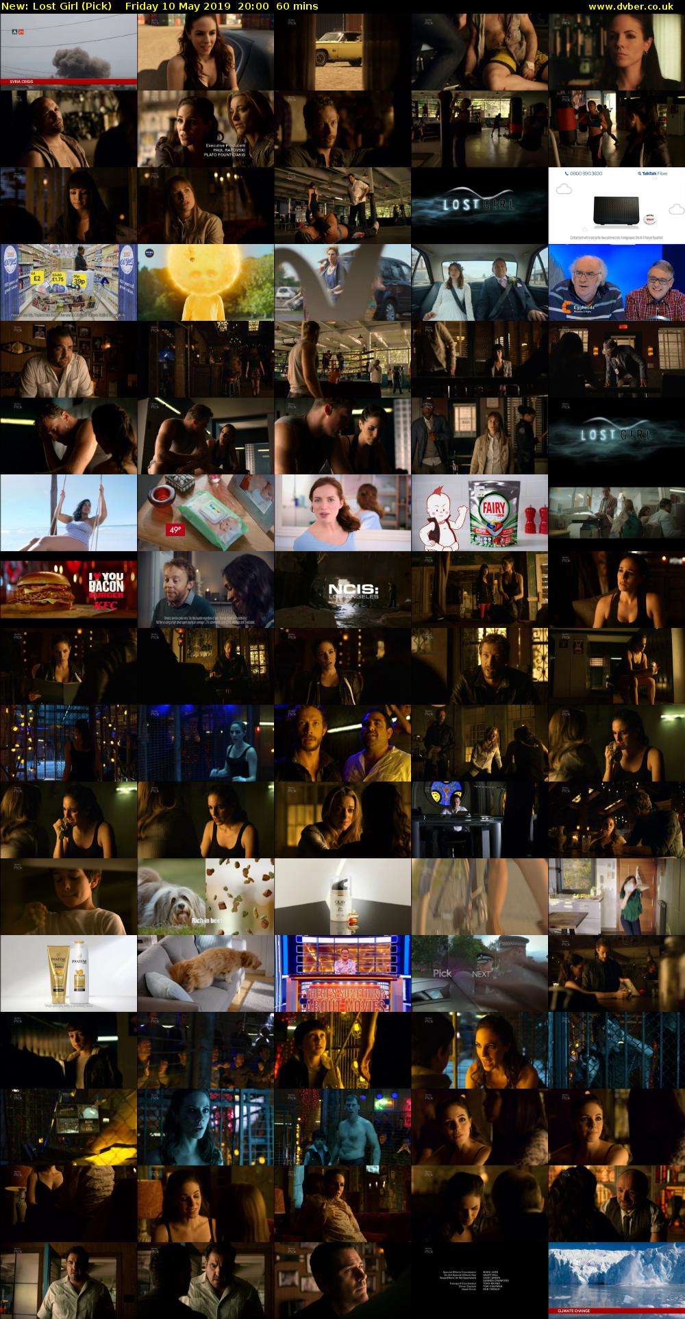 Lost Girl (Pick) Friday 10 May 2019 20:00 - 21:00