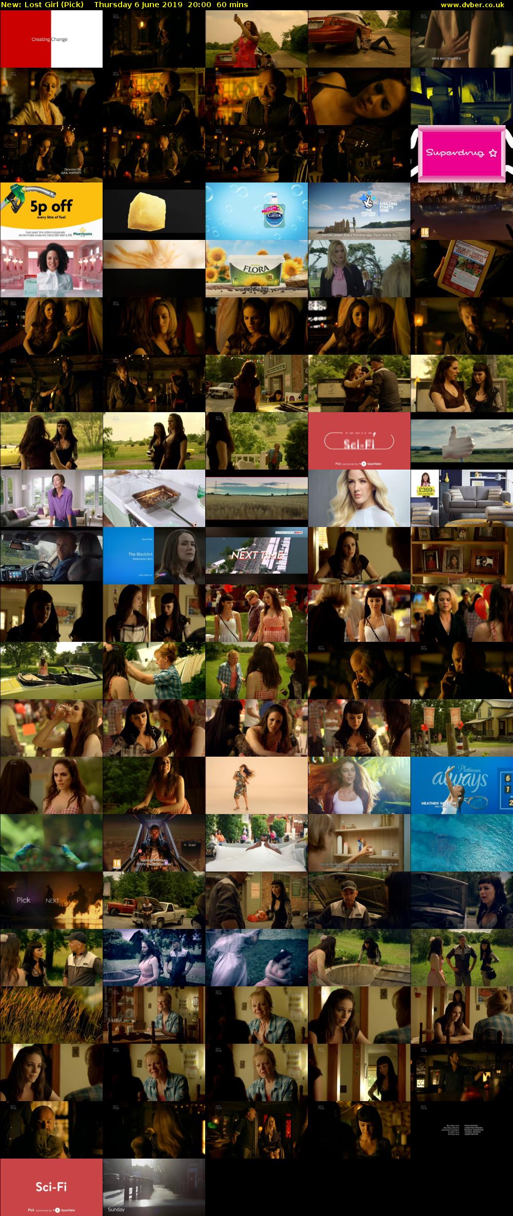 Lost Girl (Pick) Thursday 6 June 2019 20:00 - 21:00