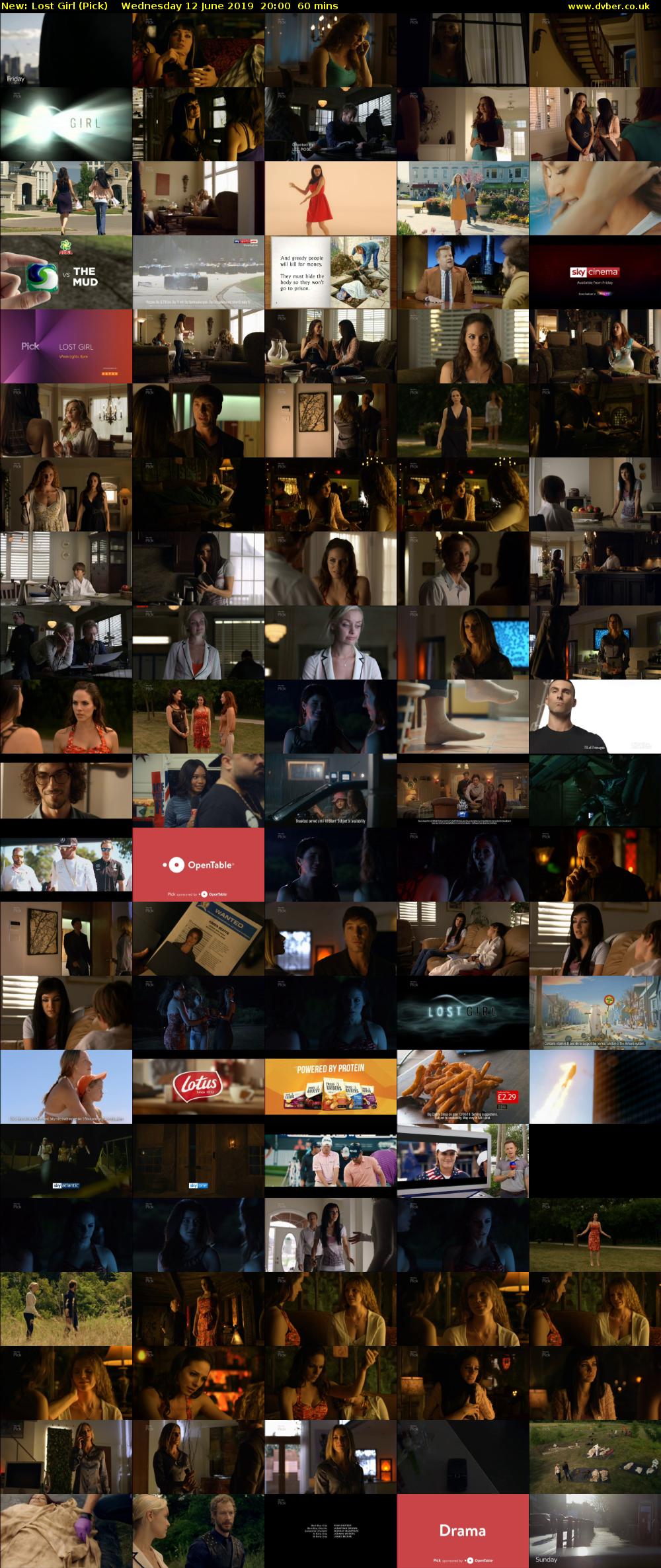 Lost Girl (Pick) Wednesday 12 June 2019 20:00 - 21:00