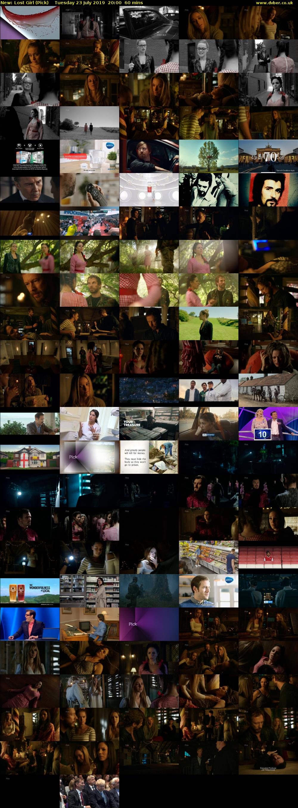 Lost Girl (Pick) Tuesday 23 July 2019 20:00 - 21:00