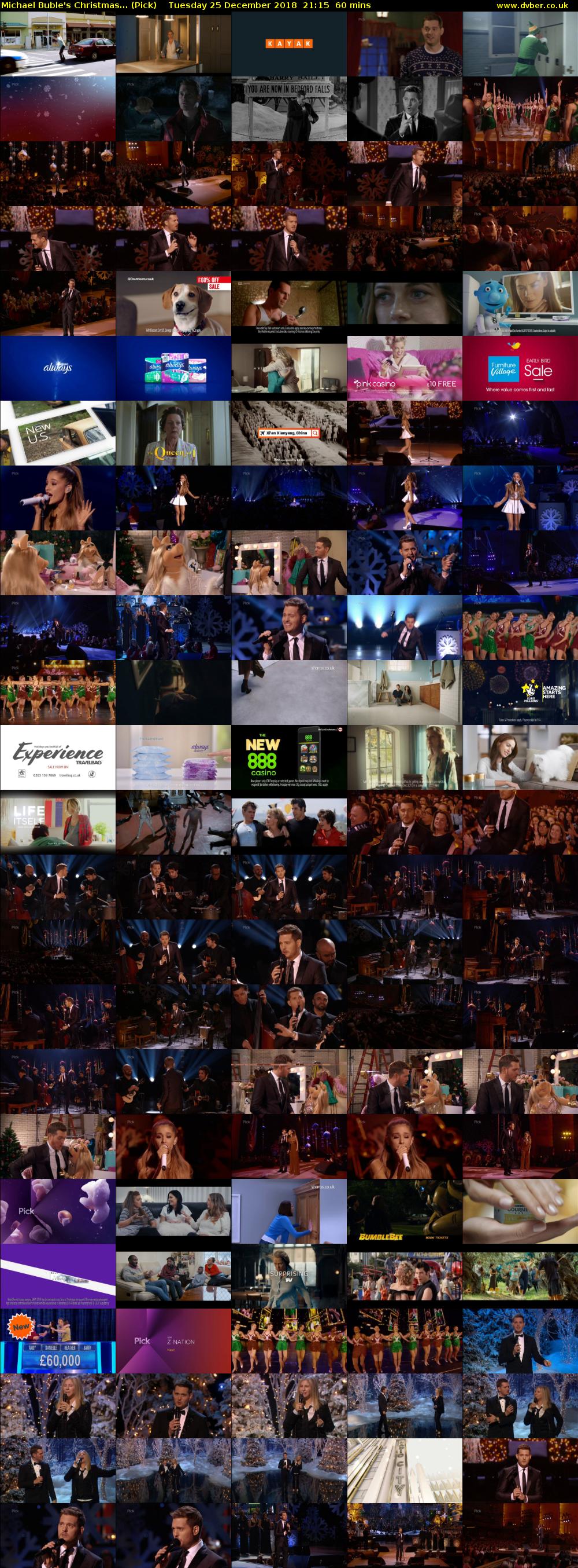 Michael Buble's Christmas... (Pick) Tuesday 25 December 2018 21:15 - 22:15